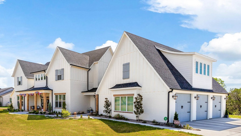 French Country Custom Farmhouse French Country Farmhouse Granbury Texas Custom Build